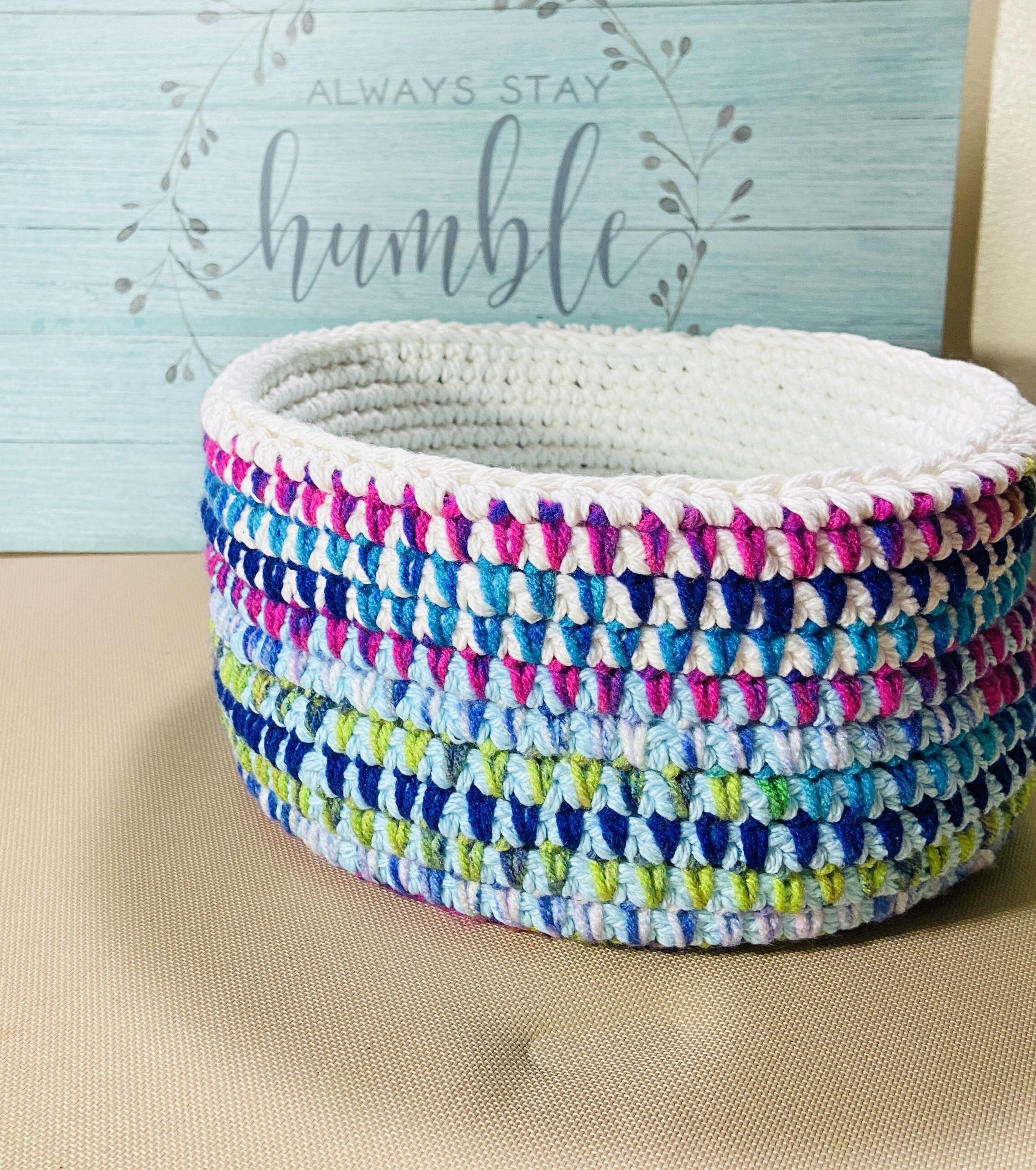 Jewelry :: Sturdy Crochet Basket